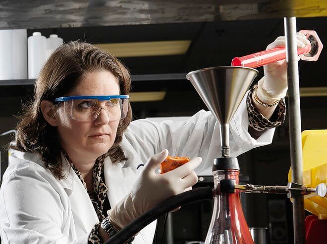 dna scientist tagging commercial products
